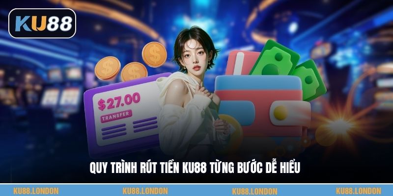 Quy trình rút tiền KU88 từng bước dễ hiểu