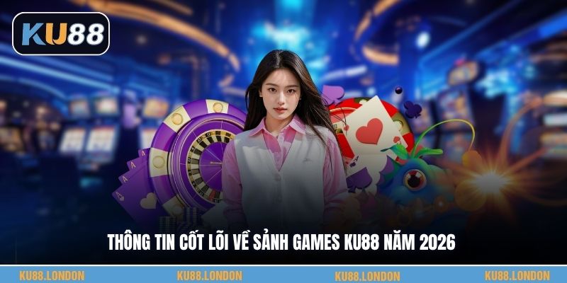 Thông tin cốt lõi về sảnh games KU88 năm 2026